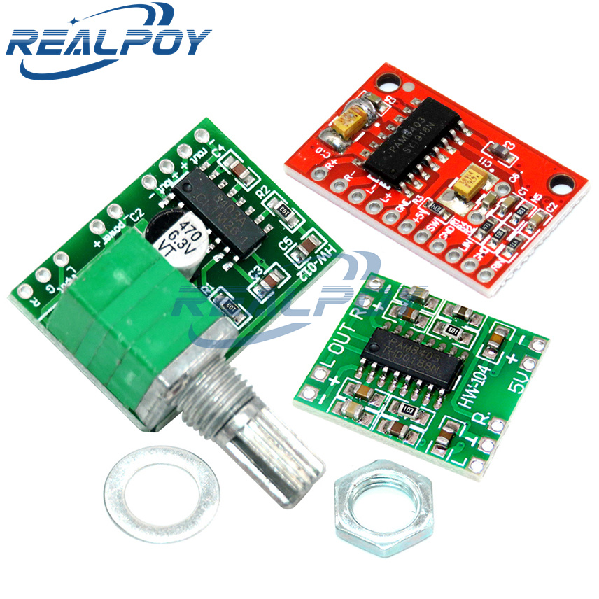 Diy Audio Electronics Kit - PAM8403 Super mini digital power amplifier