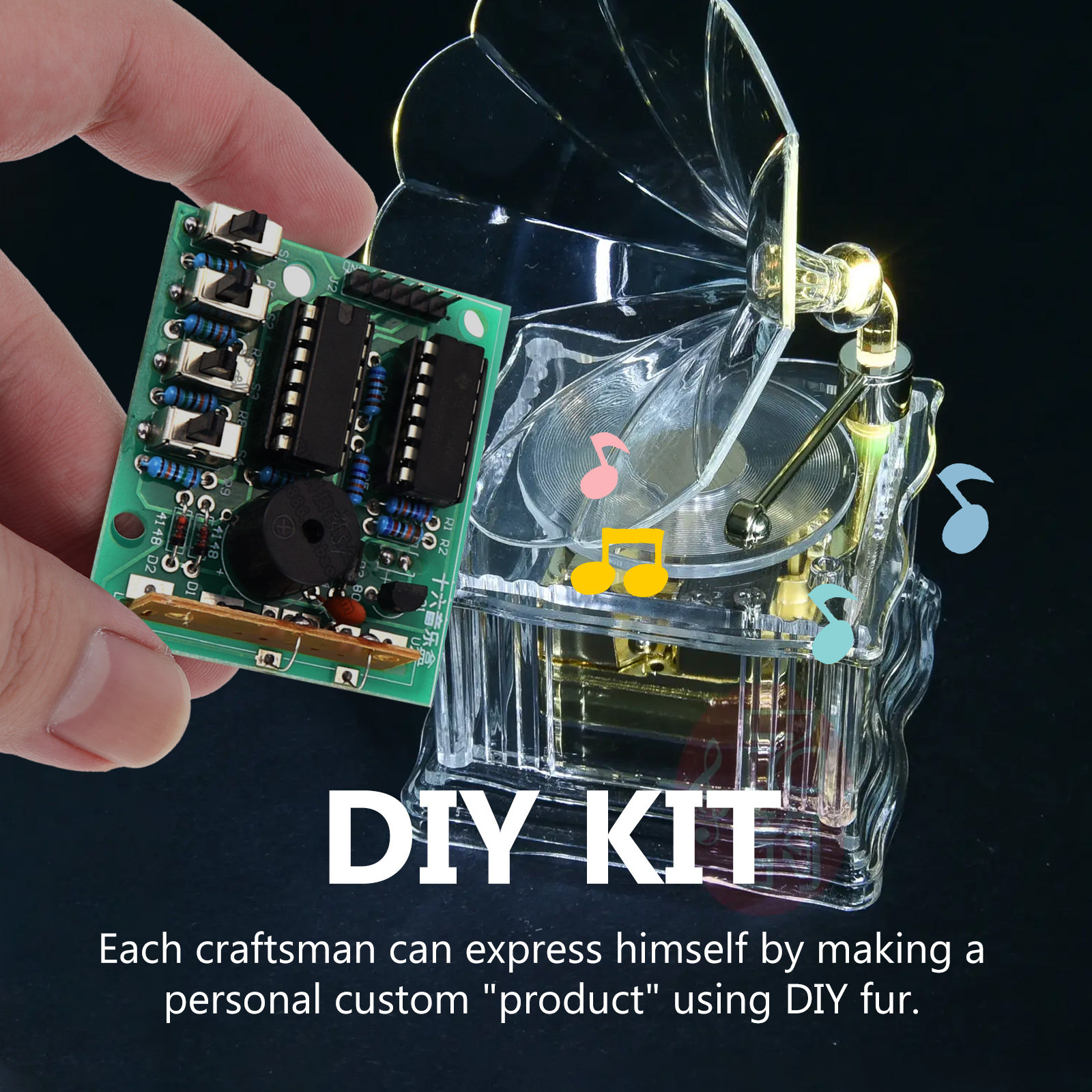 Diy Electronics Box - DIY Soldering Practice Kit 16 Sound