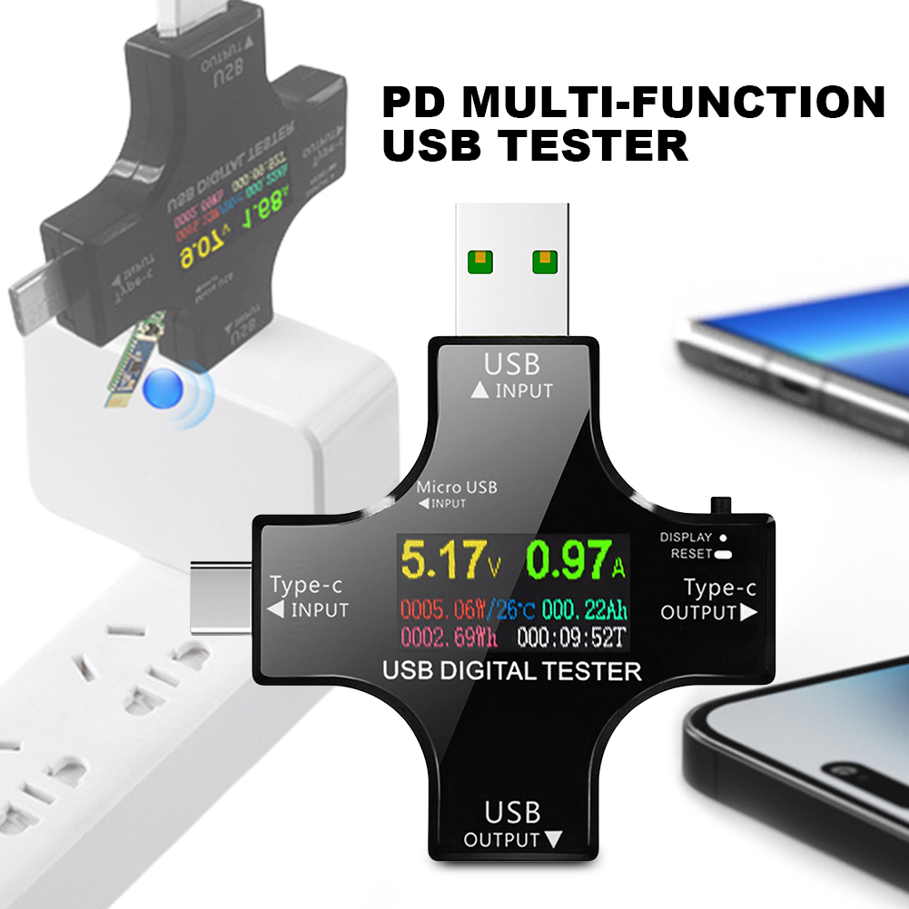 Logic Analyzer Usb - USB Tester Type-C PD Color Digital