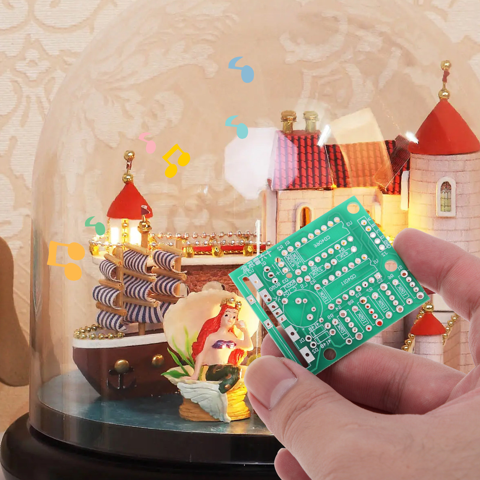 DIY Soldering Practice Kit 16  - Diy Electronics Box recension och pris