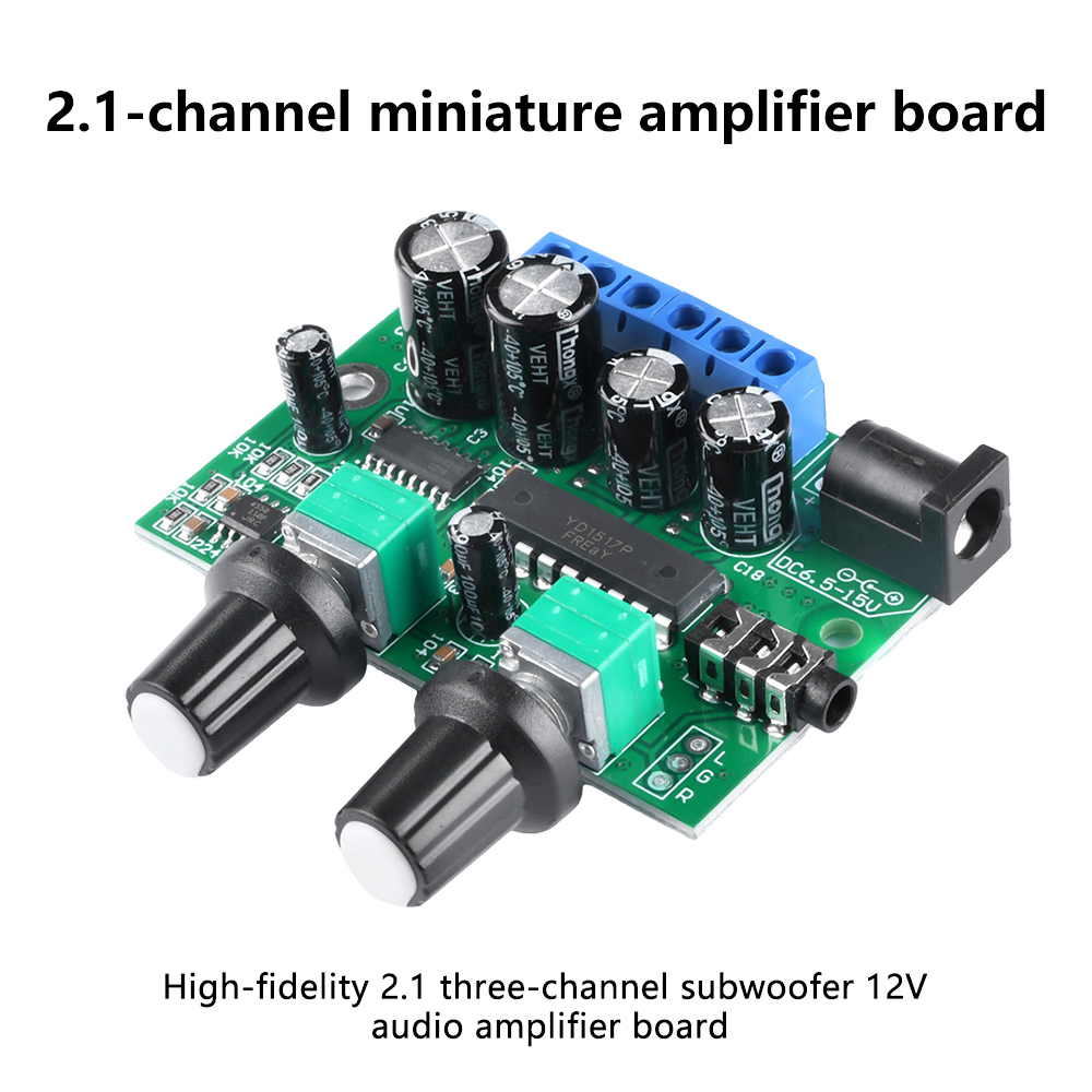 6W+6W+25W 2.1-Channel Subwoofe - Diy Audio Electronics Kit recension och pris
