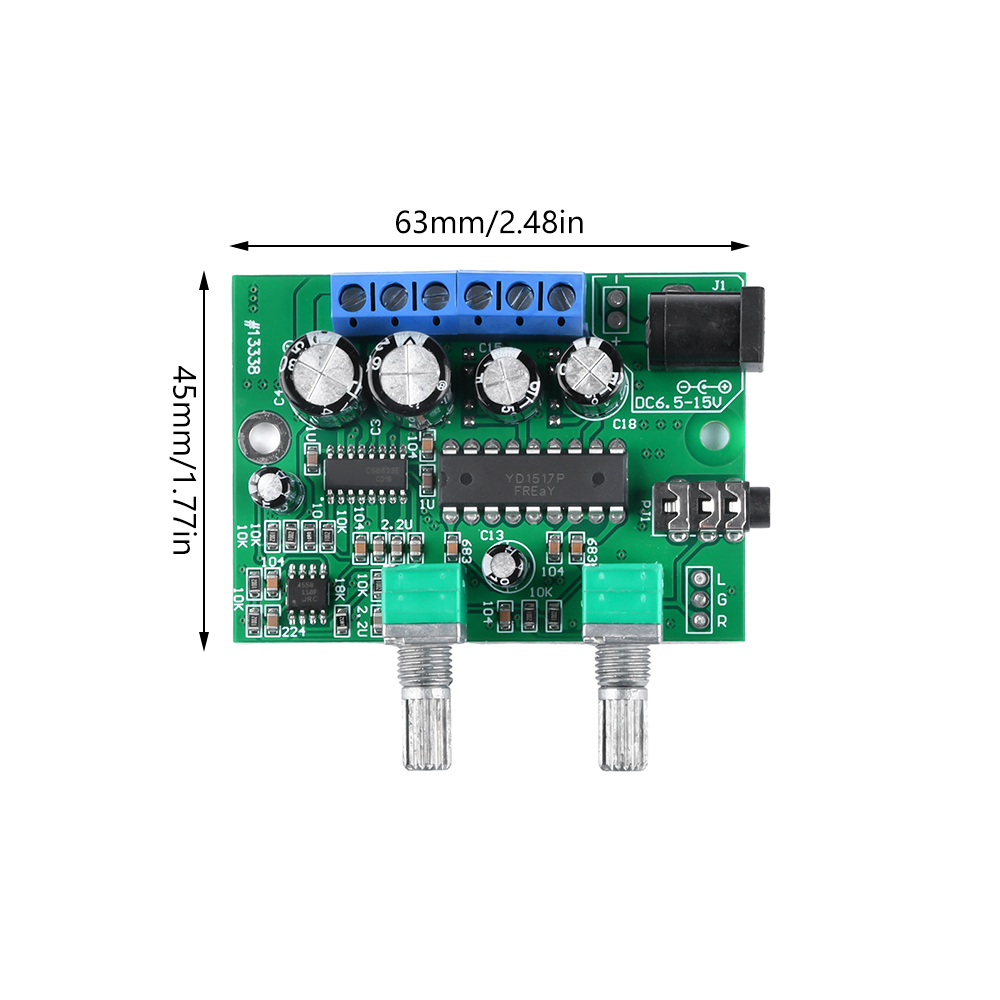 6W+6W+25W 2.1-Channel Subwoofe - Diy Audio Electronics Kit recension och pris