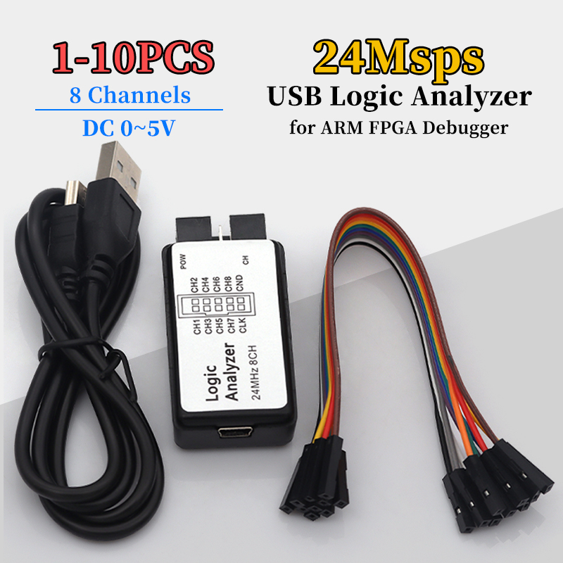 USB Logic Analyzer Microcontro - Logic Analyzer Usb recension och pris
