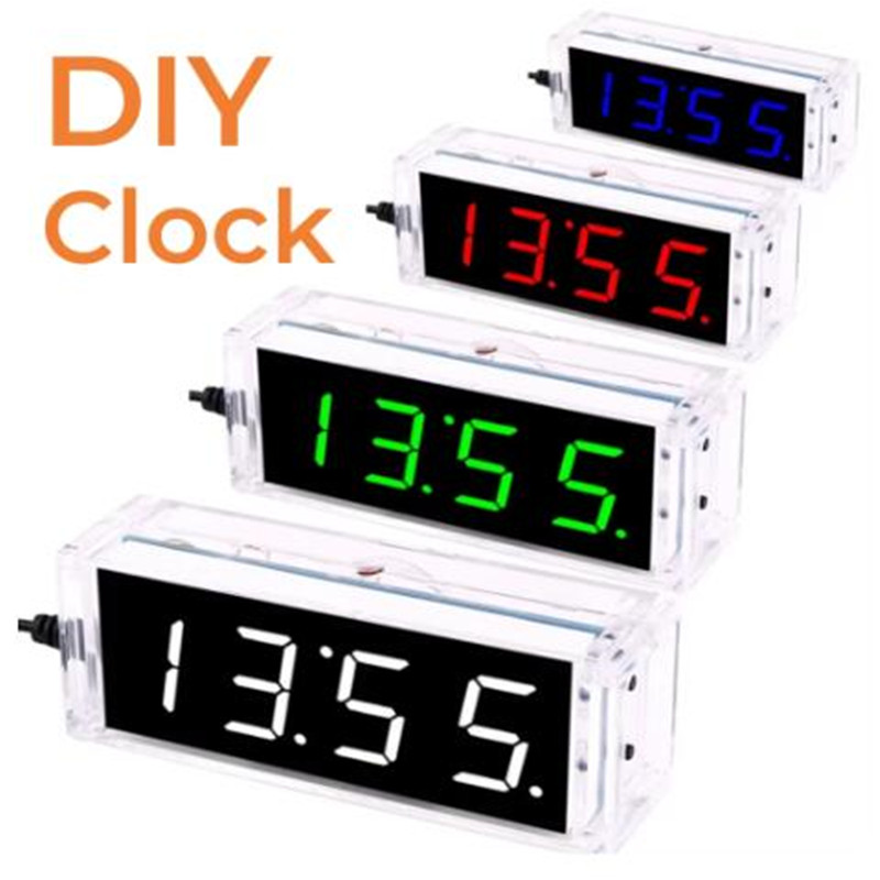 DIY Digital Clock Kit Display  - Diy Electronics Learning Kit recension och pris